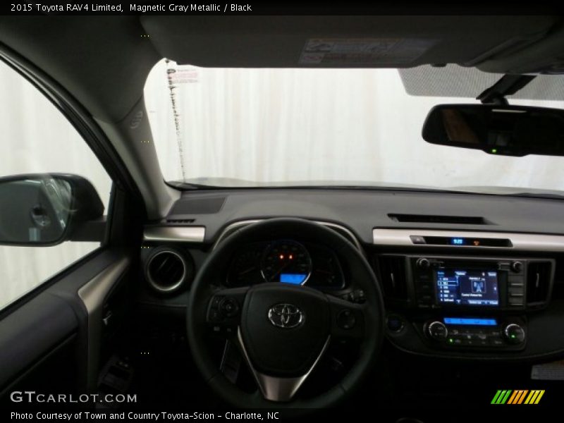 Magnetic Gray Metallic / Black 2015 Toyota RAV4 Limited