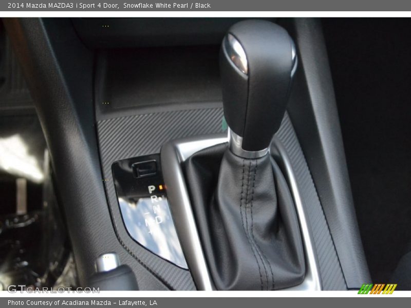Snowflake White Pearl / Black 2014 Mazda MAZDA3 i Sport 4 Door