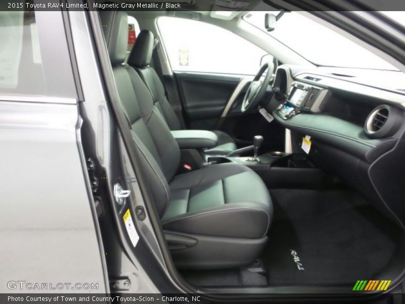 Magnetic Gray Metallic / Black 2015 Toyota RAV4 Limited