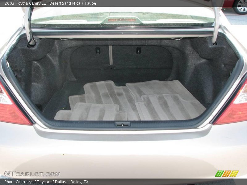Desert Sand Mica / Taupe 2003 Toyota Camry LE