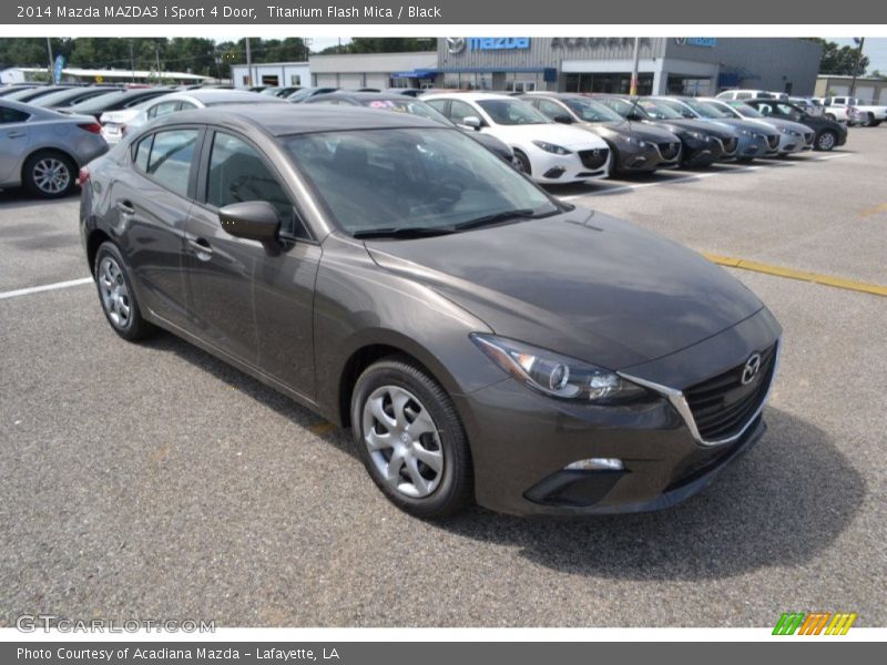 Front 3/4 View of 2014 MAZDA3 i Sport 4 Door