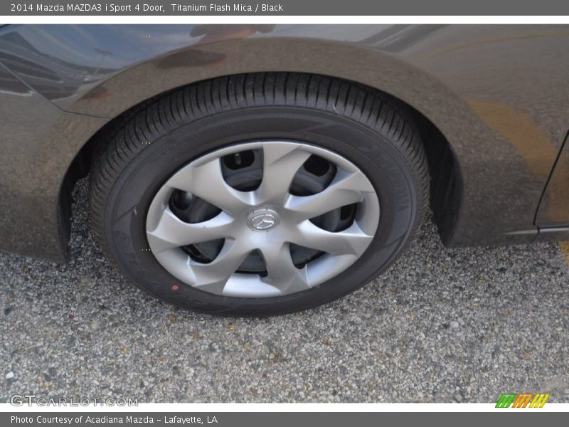 Titanium Flash Mica / Black 2014 Mazda MAZDA3 i Sport 4 Door