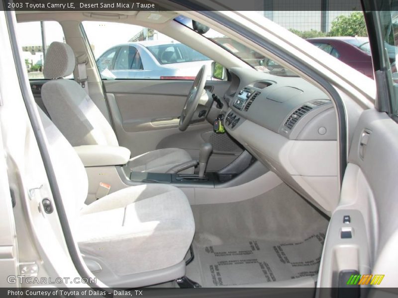 Desert Sand Mica / Taupe 2003 Toyota Camry LE