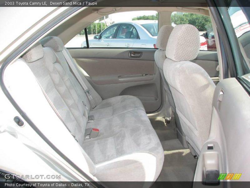 Desert Sand Mica / Taupe 2003 Toyota Camry LE