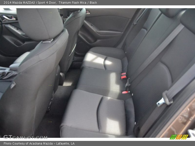 Titanium Flash Mica / Black 2014 Mazda MAZDA3 i Sport 4 Door