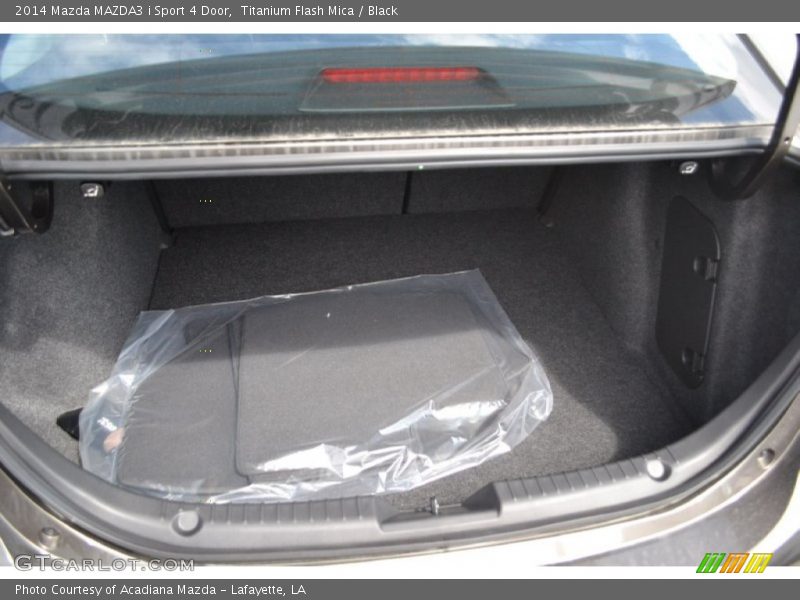 Titanium Flash Mica / Black 2014 Mazda MAZDA3 i Sport 4 Door