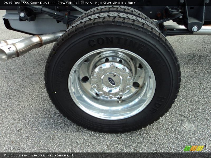  2015 F550 Super Duty Lariat Crew Cab 4x4 Chassis Wheel