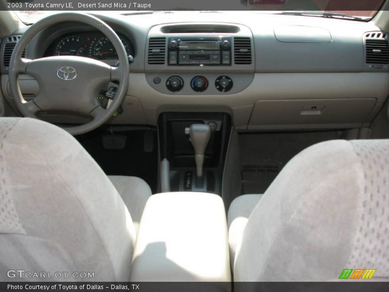 Desert Sand Mica / Taupe 2003 Toyota Camry LE