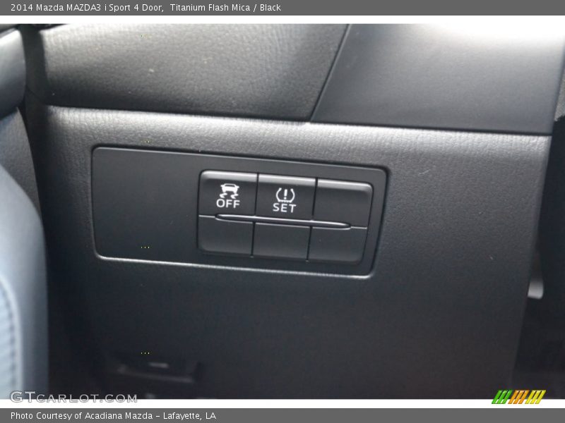 Titanium Flash Mica / Black 2014 Mazda MAZDA3 i Sport 4 Door