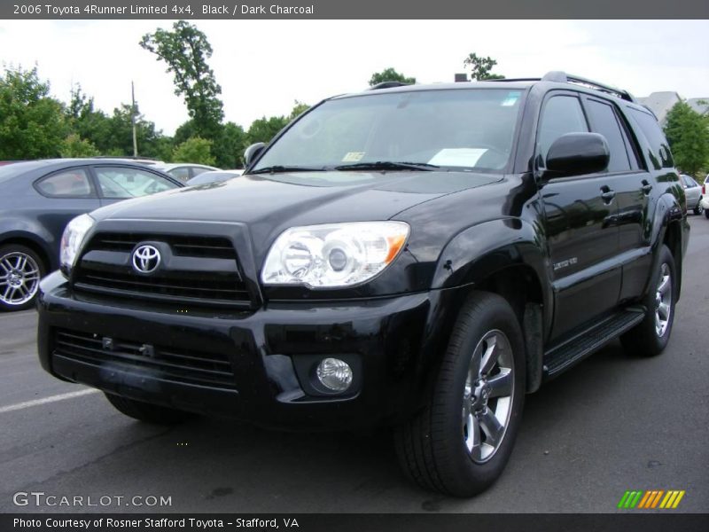 Black / Dark Charcoal 2006 Toyota 4Runner Limited 4x4