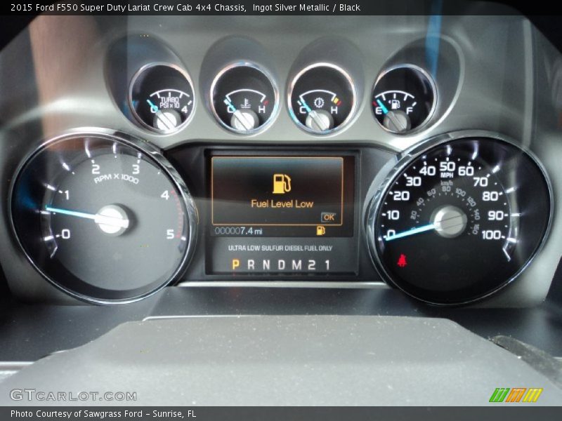  2015 F550 Super Duty Lariat Crew Cab 4x4 Chassis Lariat Crew Cab 4x4 Chassis Gauges