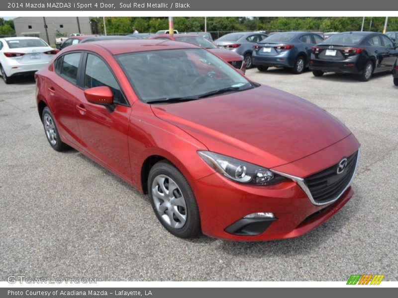 Front 3/4 View of 2014 MAZDA3 i Sport 4 Door