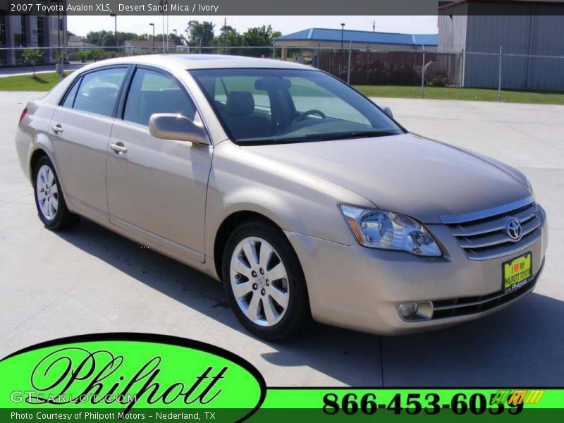 Desert Sand Mica / Ivory 2007 Toyota Avalon XLS