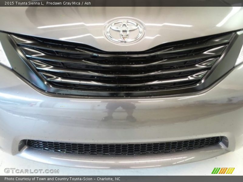Predawn Gray Mica / Ash 2015 Toyota Sienna L