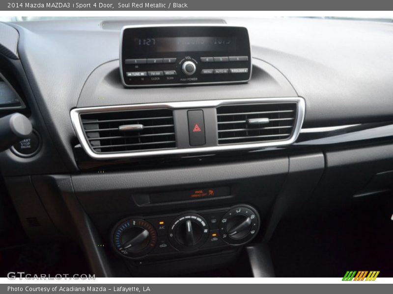 Soul Red Metallic / Black 2014 Mazda MAZDA3 i Sport 4 Door