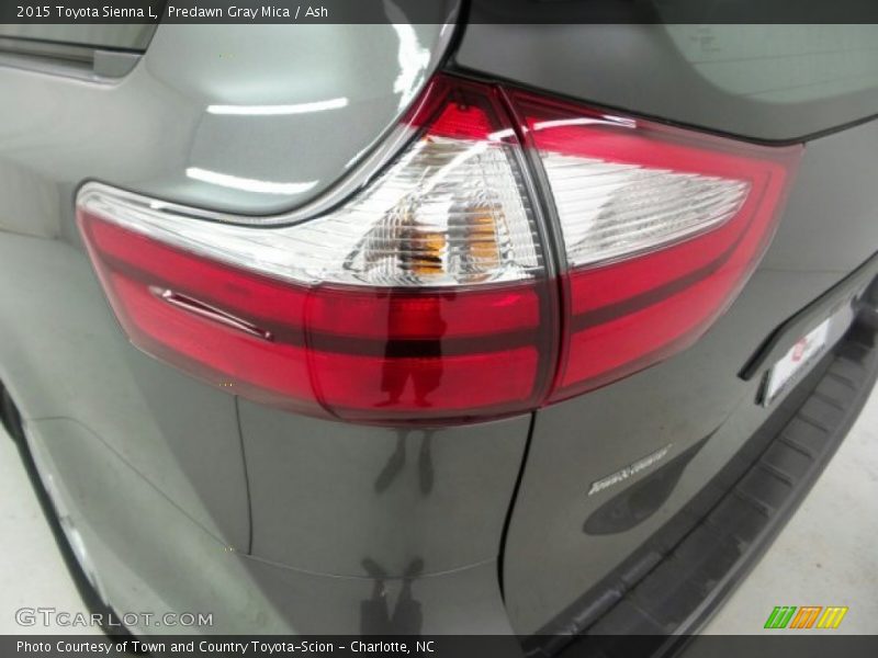 Predawn Gray Mica / Ash 2015 Toyota Sienna L