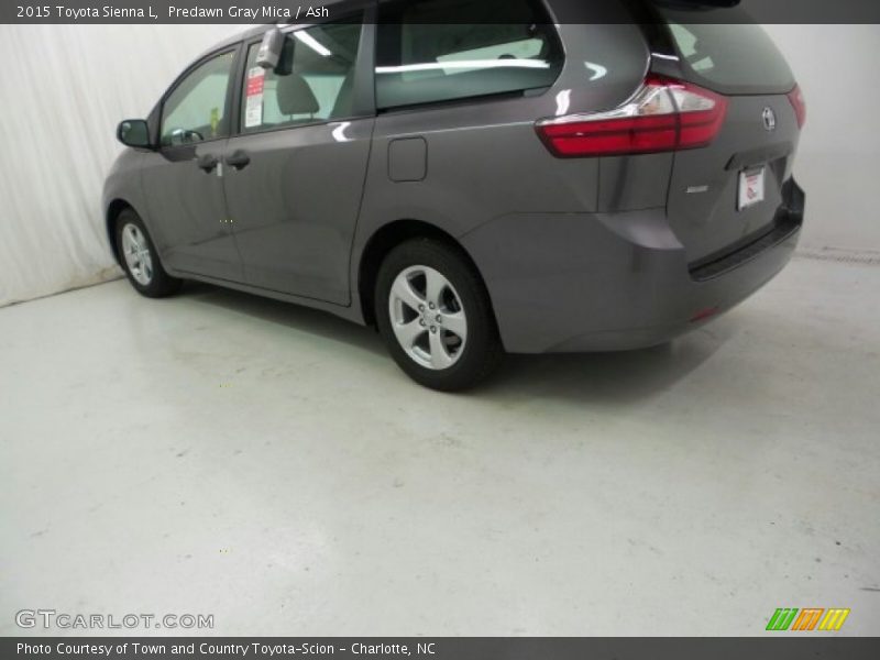 Predawn Gray Mica / Ash 2015 Toyota Sienna L