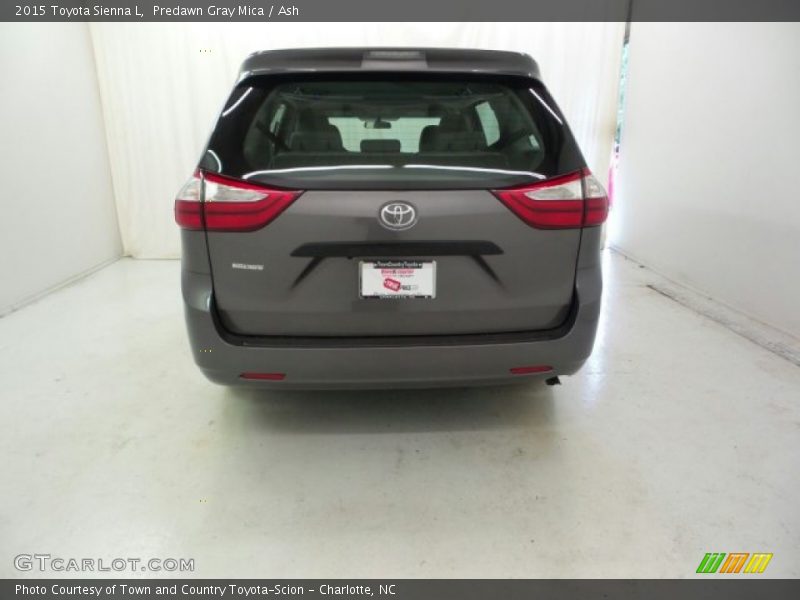 Predawn Gray Mica / Ash 2015 Toyota Sienna L