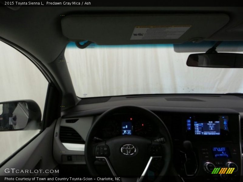 Predawn Gray Mica / Ash 2015 Toyota Sienna L