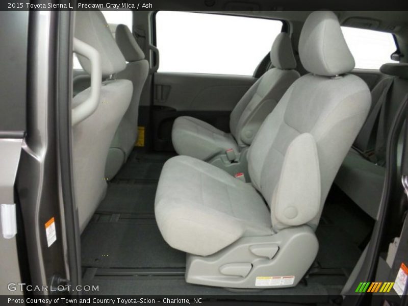 Predawn Gray Mica / Ash 2015 Toyota Sienna L