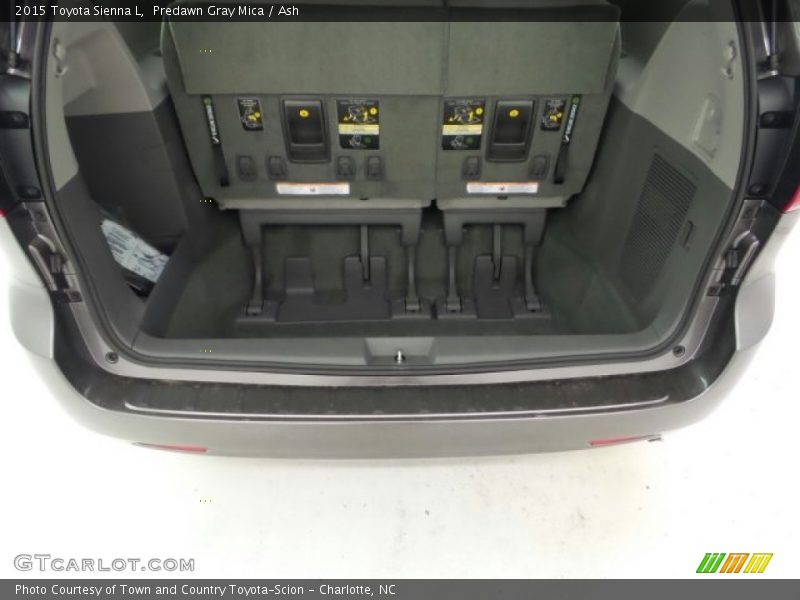 Predawn Gray Mica / Ash 2015 Toyota Sienna L