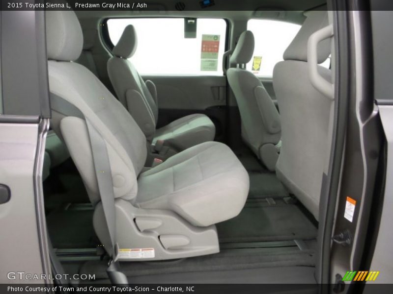 Predawn Gray Mica / Ash 2015 Toyota Sienna L