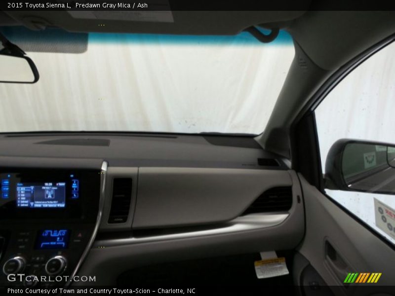 Predawn Gray Mica / Ash 2015 Toyota Sienna L