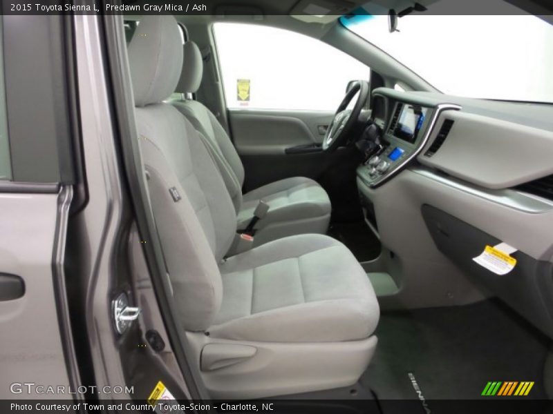 Predawn Gray Mica / Ash 2015 Toyota Sienna L