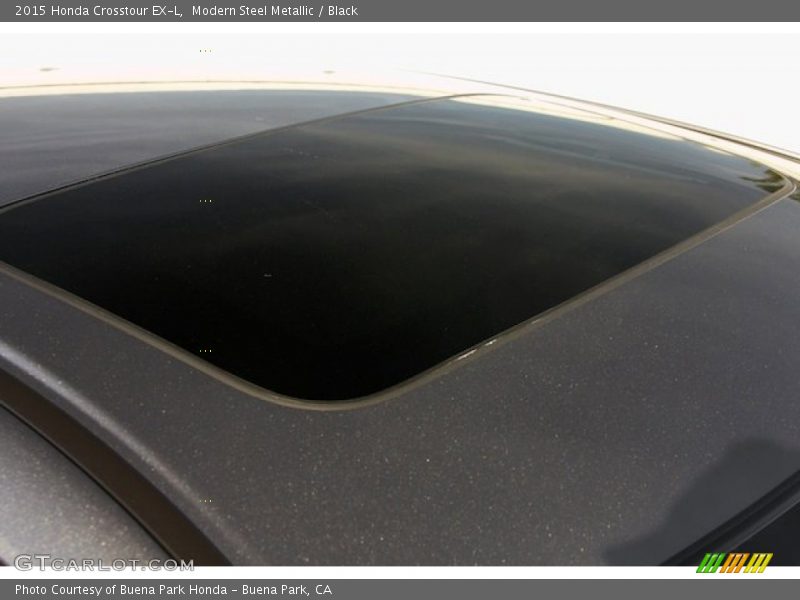 Modern Steel Metallic / Black 2015 Honda Crosstour EX-L