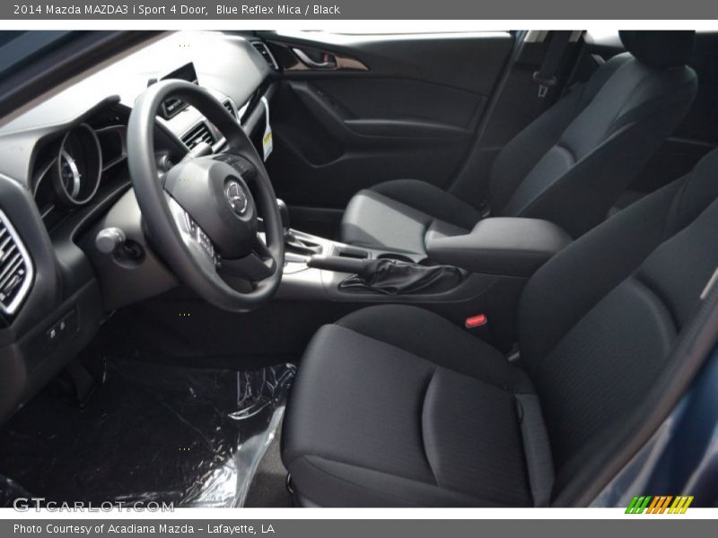 Blue Reflex Mica / Black 2014 Mazda MAZDA3 i Sport 4 Door