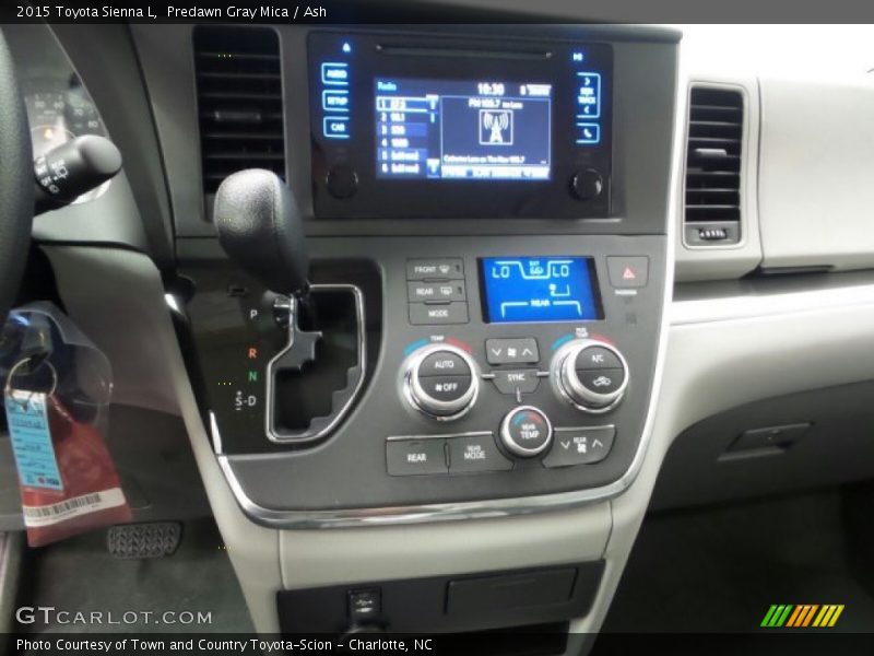 Predawn Gray Mica / Ash 2015 Toyota Sienna L