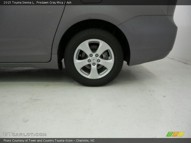 Predawn Gray Mica / Ash 2015 Toyota Sienna L