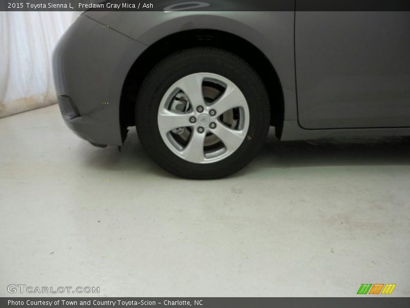 Predawn Gray Mica / Ash 2015 Toyota Sienna L