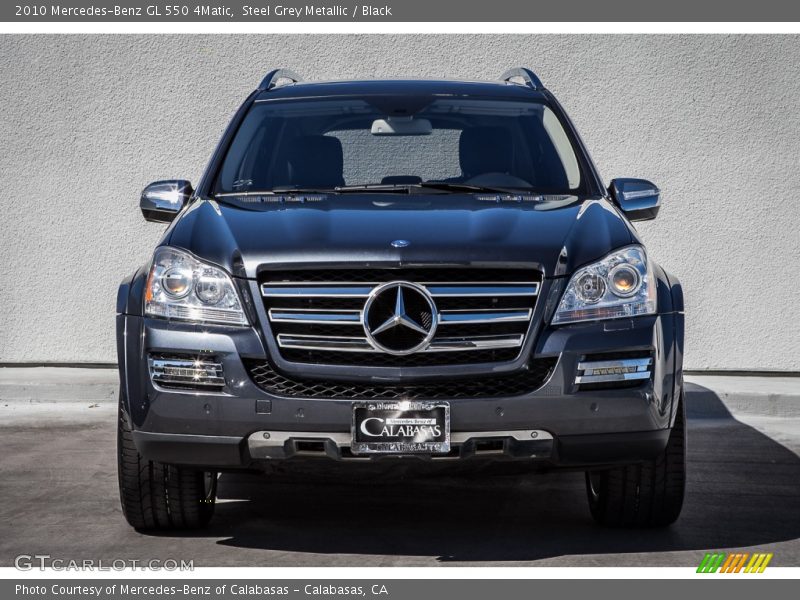 Steel Grey Metallic / Black 2010 Mercedes-Benz GL 550 4Matic