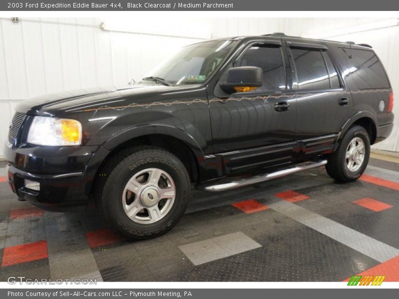 Black Clearcoat / Medium Parchment 2003 Ford Expedition Eddie Bauer 4x4