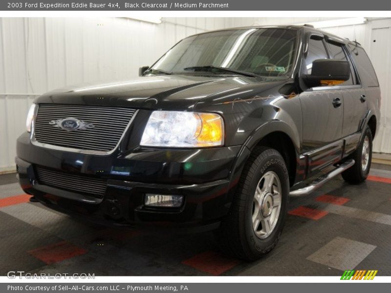Black Clearcoat / Medium Parchment 2003 Ford Expedition Eddie Bauer 4x4
