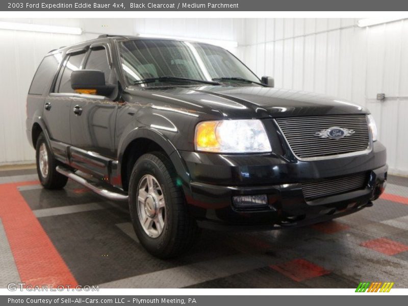 Black Clearcoat / Medium Parchment 2003 Ford Expedition Eddie Bauer 4x4