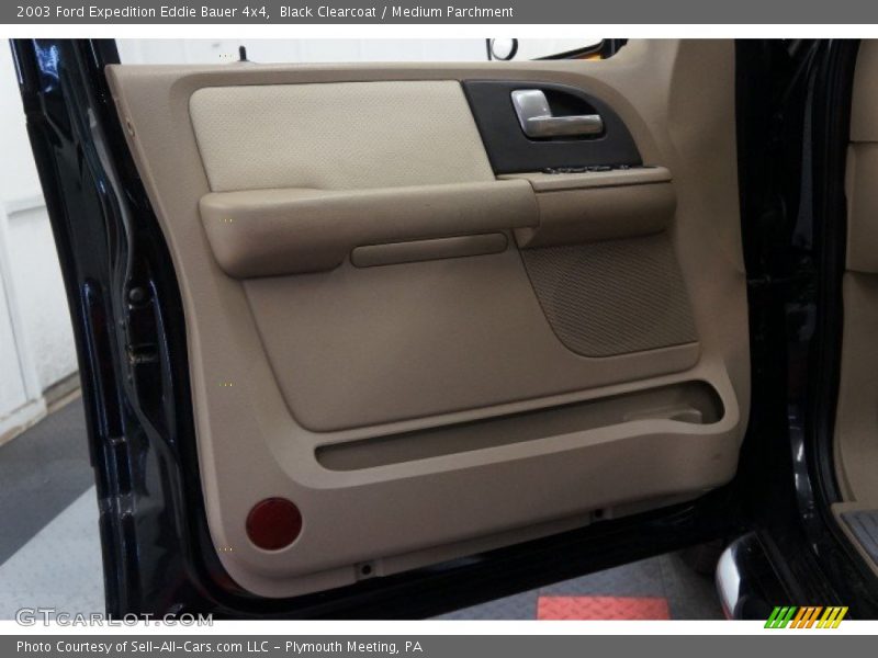 Black Clearcoat / Medium Parchment 2003 Ford Expedition Eddie Bauer 4x4