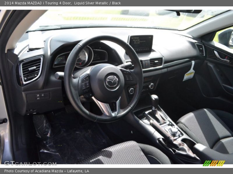Black Interior - 2014 MAZDA3 i Touring 4 Door 