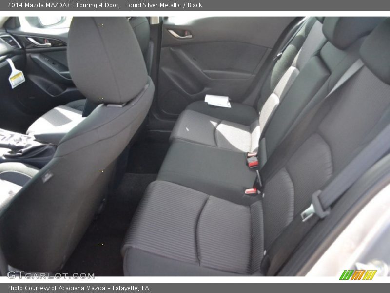Rear Seat of 2014 MAZDA3 i Touring 4 Door