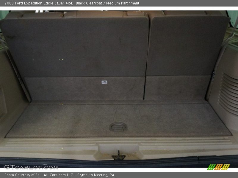 Black Clearcoat / Medium Parchment 2003 Ford Expedition Eddie Bauer 4x4