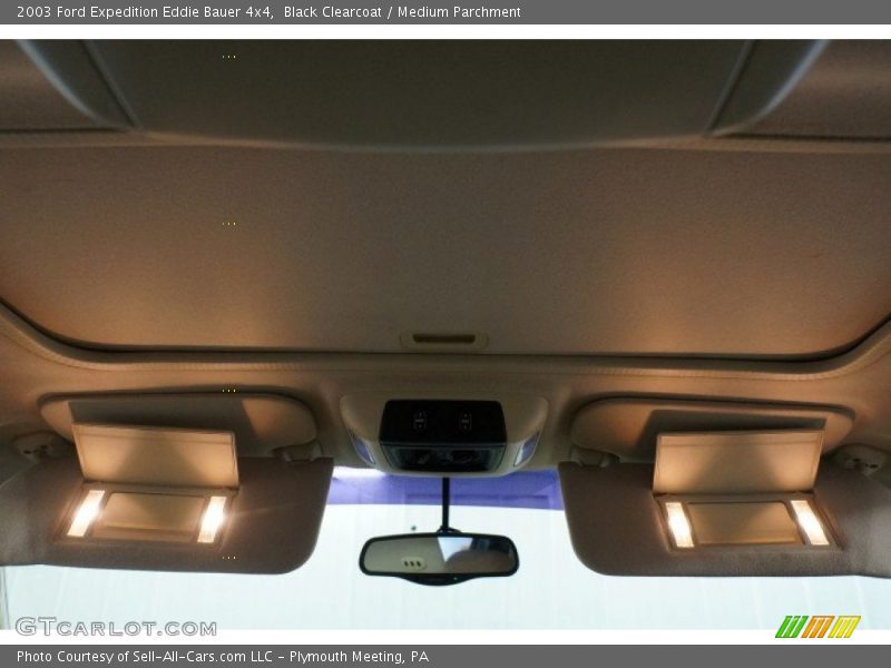 Black Clearcoat / Medium Parchment 2003 Ford Expedition Eddie Bauer 4x4