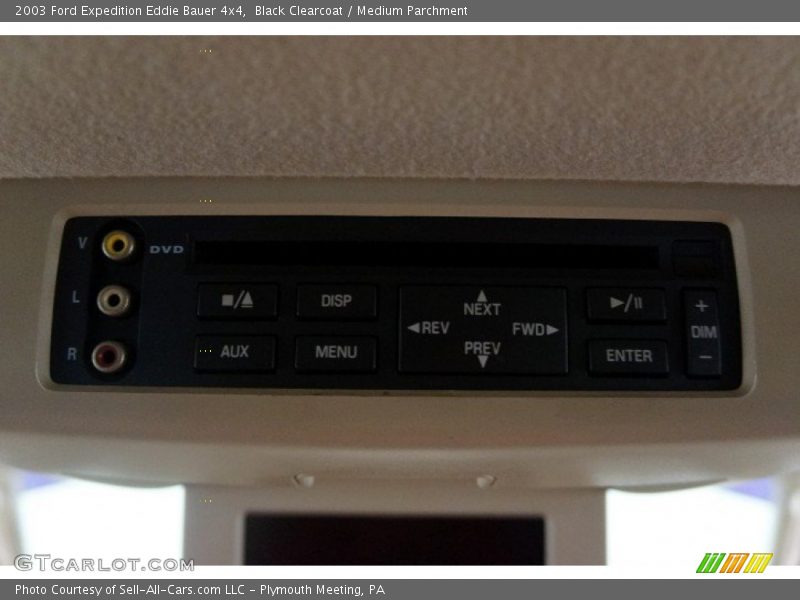 Black Clearcoat / Medium Parchment 2003 Ford Expedition Eddie Bauer 4x4