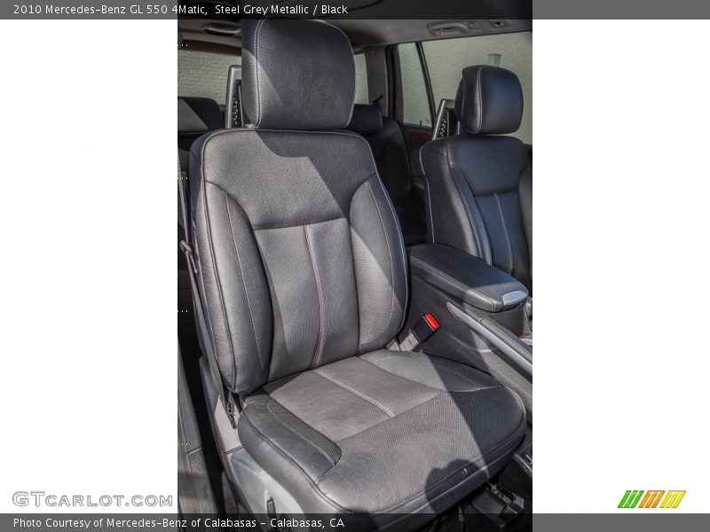 Steel Grey Metallic / Black 2010 Mercedes-Benz GL 550 4Matic