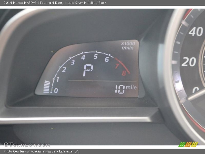 Liquid Silver Metallic / Black 2014 Mazda MAZDA3 i Touring 4 Door