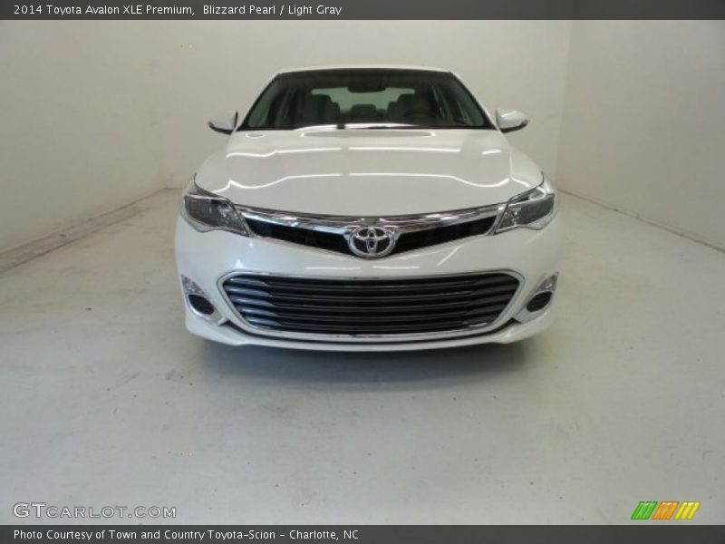 Blizzard Pearl / Light Gray 2014 Toyota Avalon XLE Premium