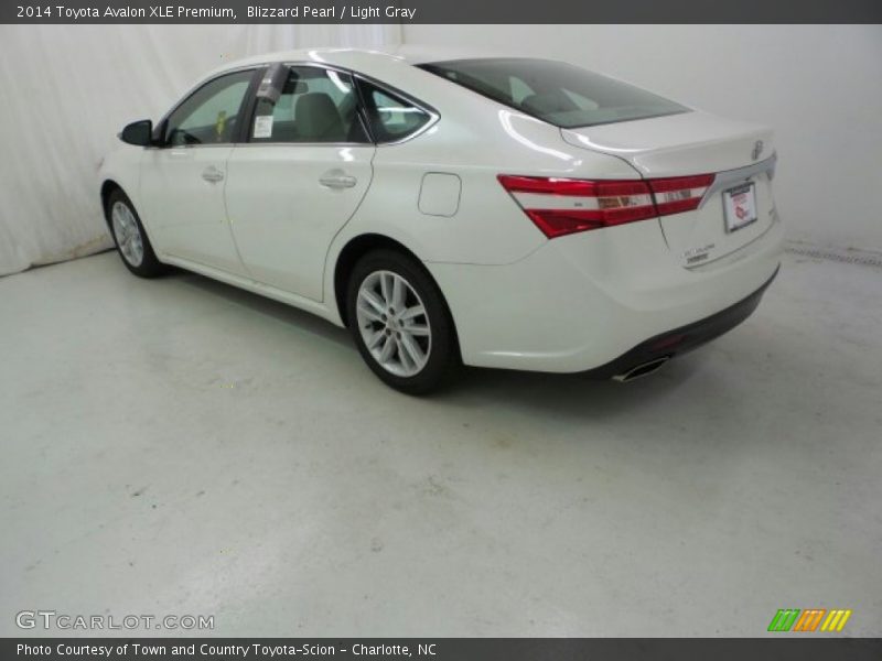 Blizzard Pearl / Light Gray 2014 Toyota Avalon XLE Premium