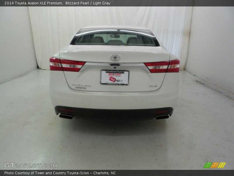 Blizzard Pearl / Light Gray 2014 Toyota Avalon XLE Premium