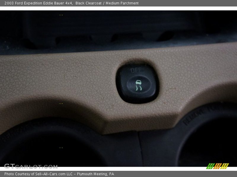 Black Clearcoat / Medium Parchment 2003 Ford Expedition Eddie Bauer 4x4