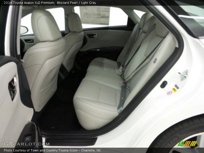 Blizzard Pearl / Light Gray 2014 Toyota Avalon XLE Premium